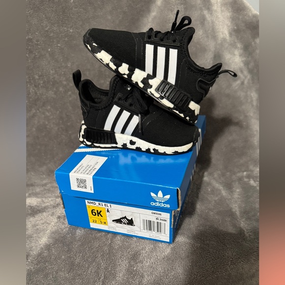 adidas Originals NMD R1 Casual Sneakers Toddler - Size 6 (color splash) - Picture 5 of 10